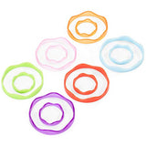 Rings of Power - Tabletop Condition Markers - RPG Board Game Accessories - Colorful Ring Set for HP, Effects, Damage, Spells, & Stats - for DND & More Strategy Games - 72 Pieces, Standard & Mini Size