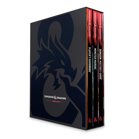 Dungeons & Dragons Core Rulebooks Gift Set (special Foil Covers Edition  With Slipcase, Player's Handbook, Dungeon Master's Guide, Monster Manual,  Dm : Target