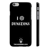 I Crit Dungeons - Phone Case