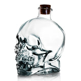 Glass Skull Decanter Potion Bottles - The Modern Lich