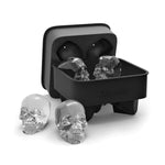 3D Skull Ice Cube Mold Tray - The Modern Lich
