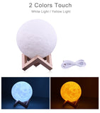 3D Moon Lamp - The Modern Lich