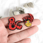 Dungeons and Dragons Ampersand Enamel Pin - The Modern Lich